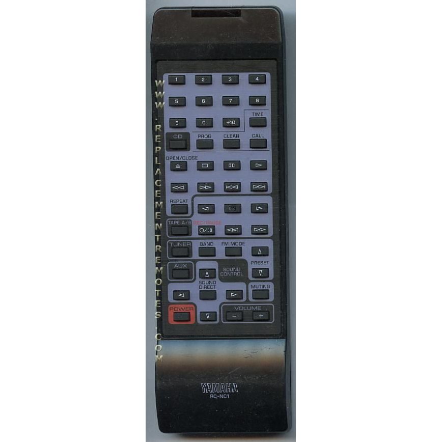 Yamaha RCNC1 Receiver Remote Control