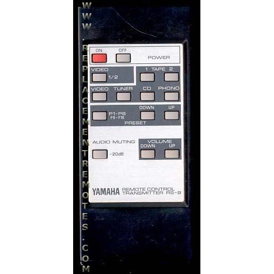 Yamaha RS9 Audio Remote Control