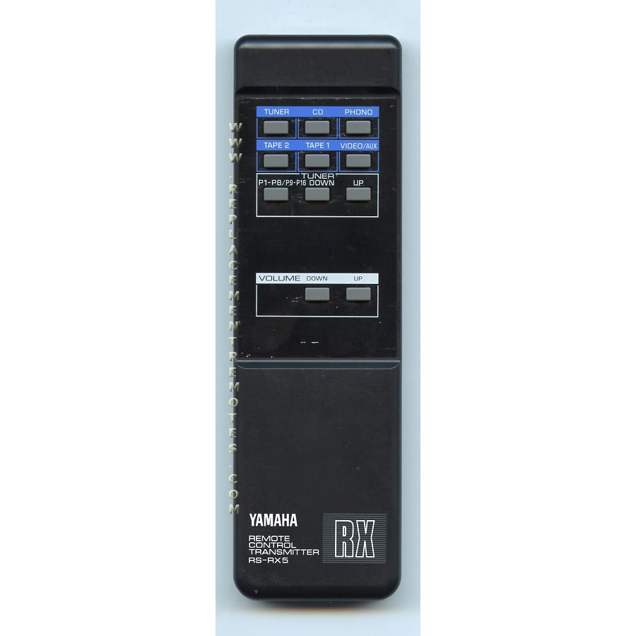 Télécommande du récepteur Yamaha RSRX5