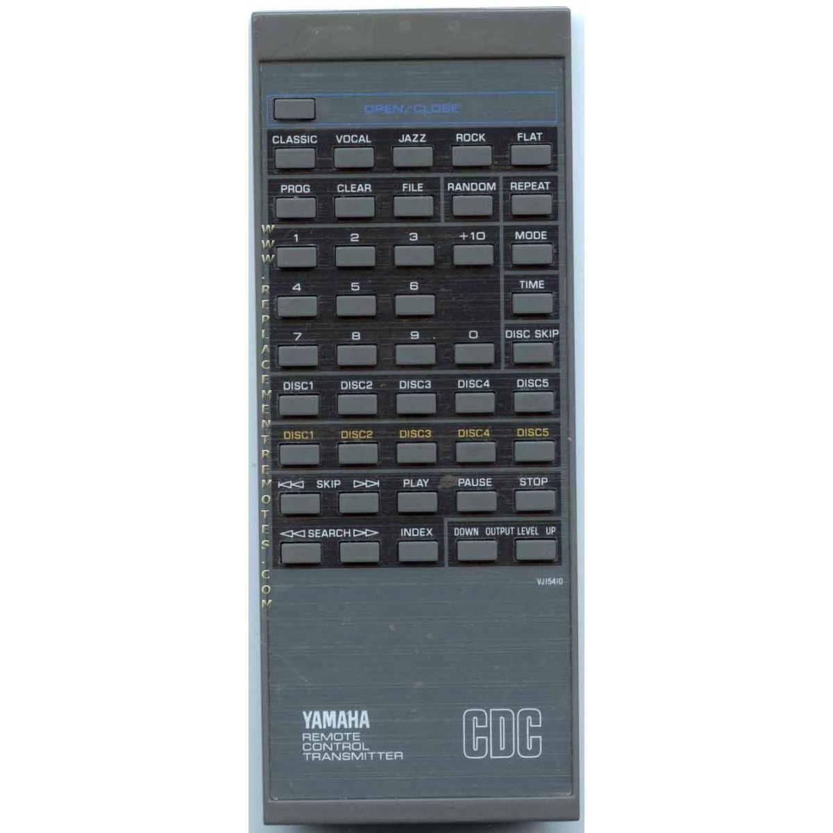 Yamaha VJ154100 Audio Remote Control