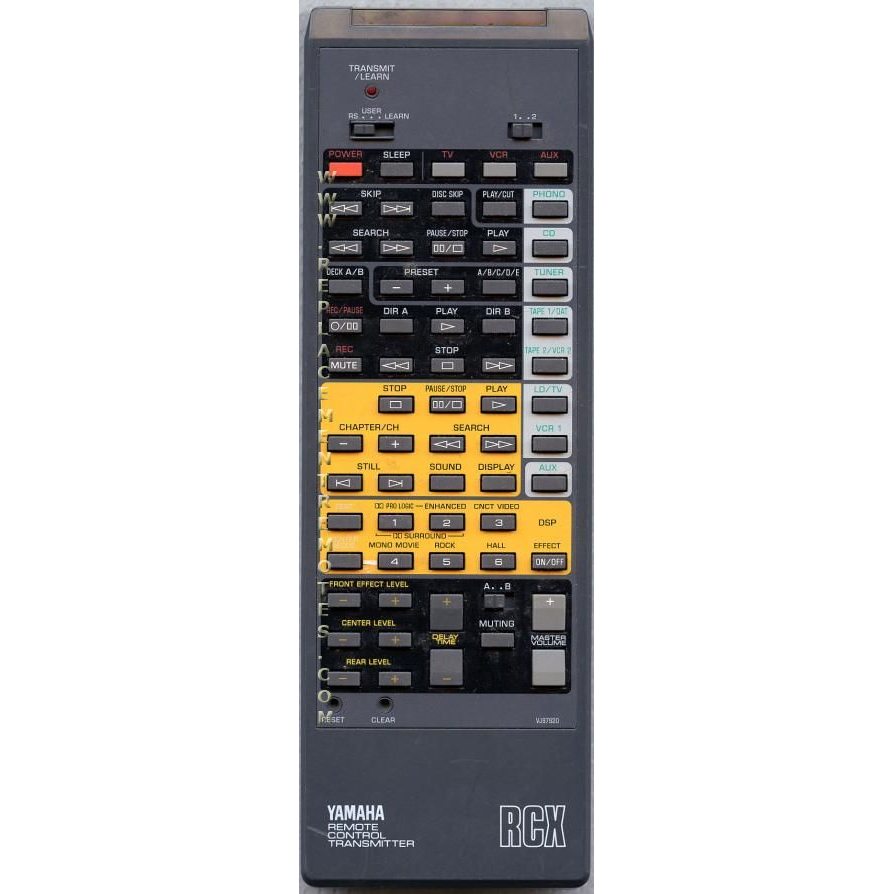 Yamaha VJ979200 Receiver Remote Control