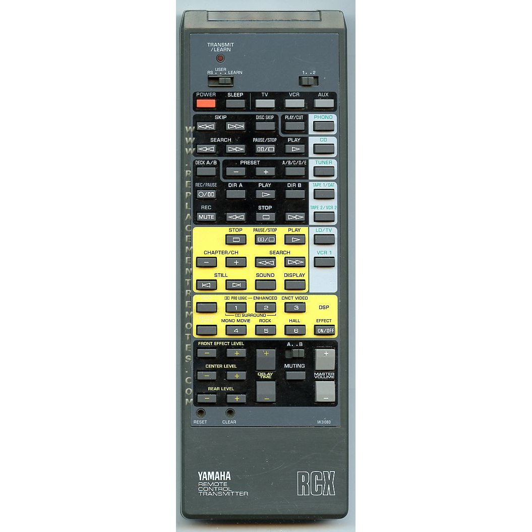 Yamaha VK31080 Receiver Remote Control