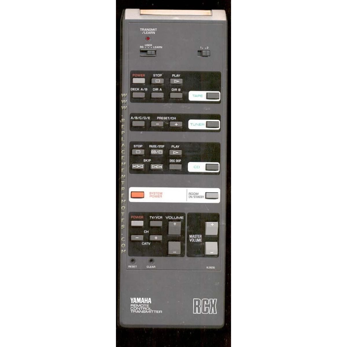 Yamaha VL29230 Audio Remote Control