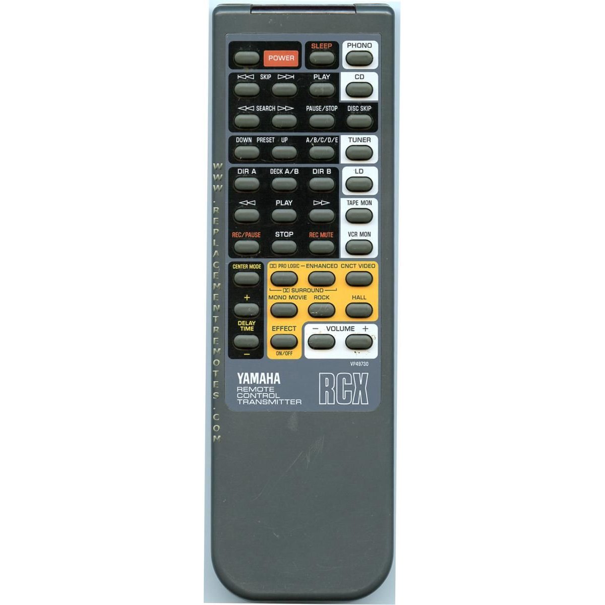 Yamaha VP49730 Receiver Remote Control