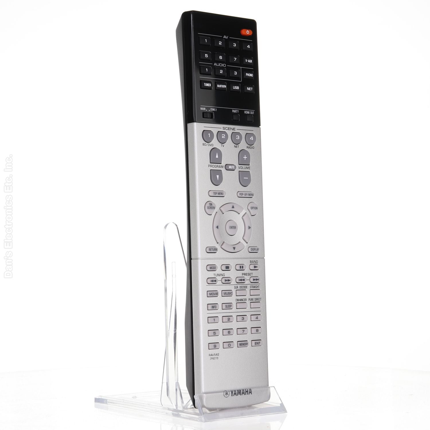 (未使用･未開封品)　Yamaha rav544オーディオ/ビデオ受信機リモートコントロールパーツ# zp601900 wyeba8q Amazon.com: ZWP RAV544 ZP60190 Replacement Remote Control fit for