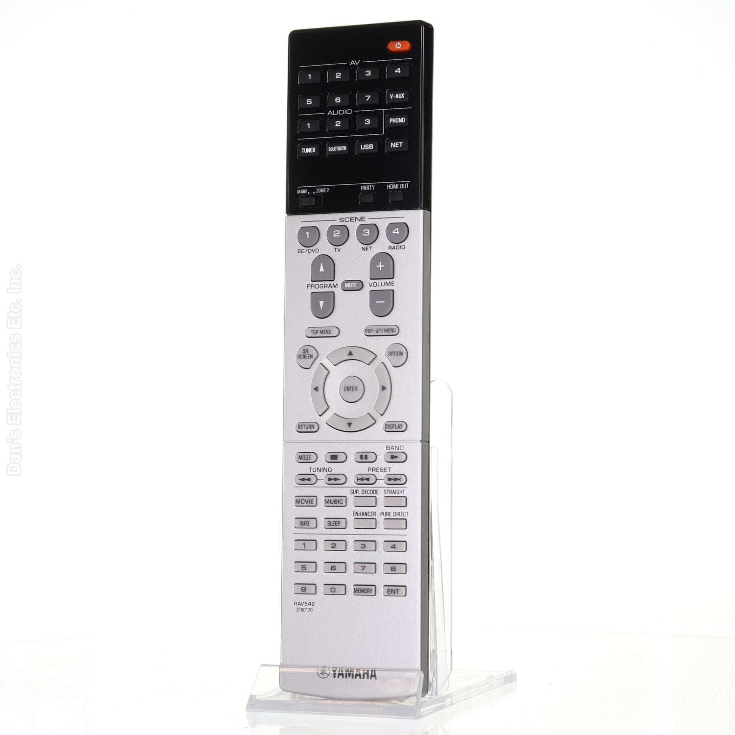 Télécommande du récepteur Yamaha RAV542