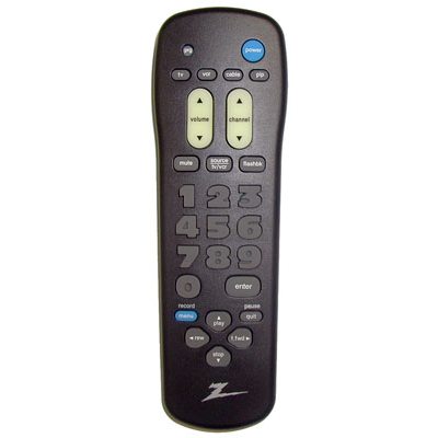 Zenith 1240022901 TV Remote Control