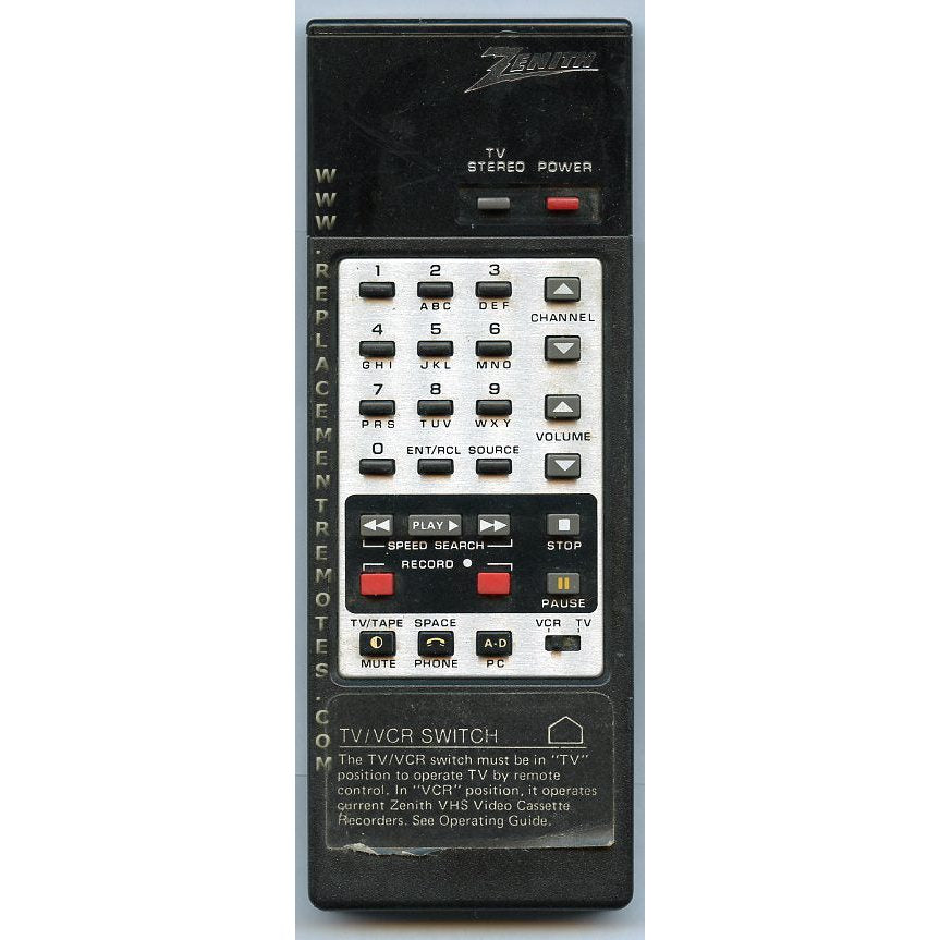 Control remoto para TV Zenith 124108