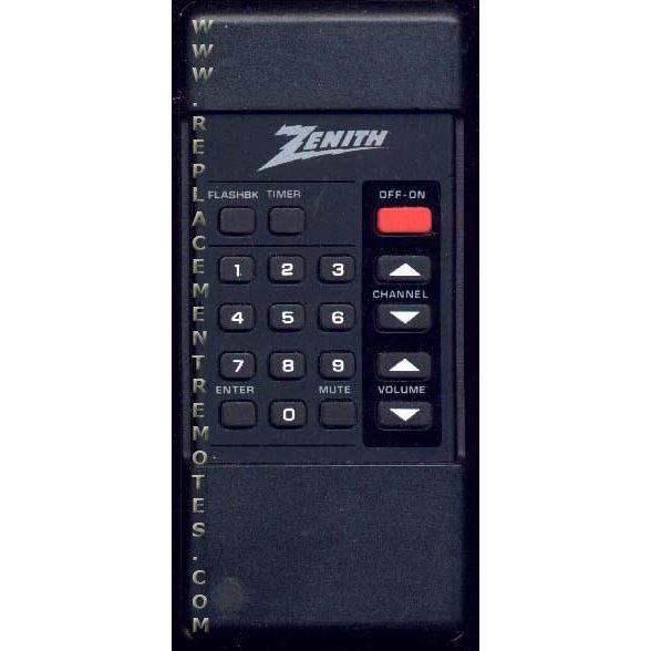 Télécommande pour téléviseur Zenith 12412841