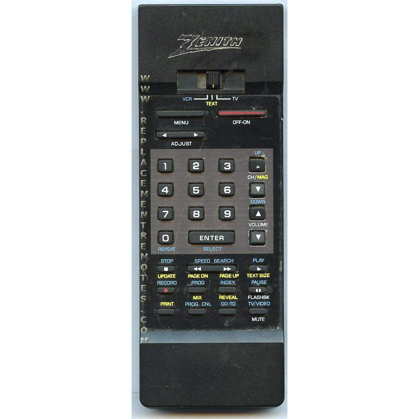 Control remoto para TV Zenith 12414702