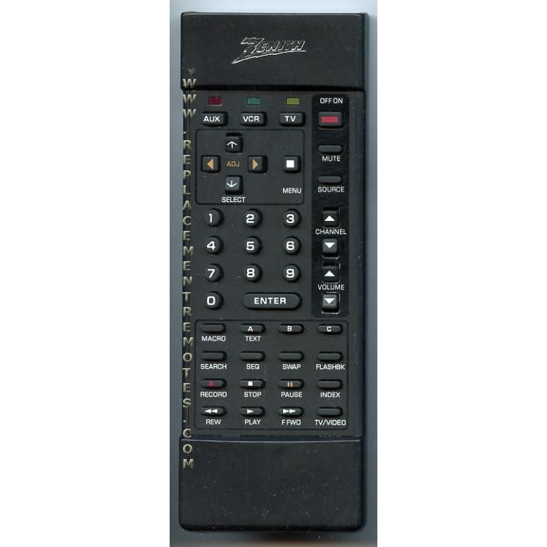 Control remoto para TV Zenith 12416910