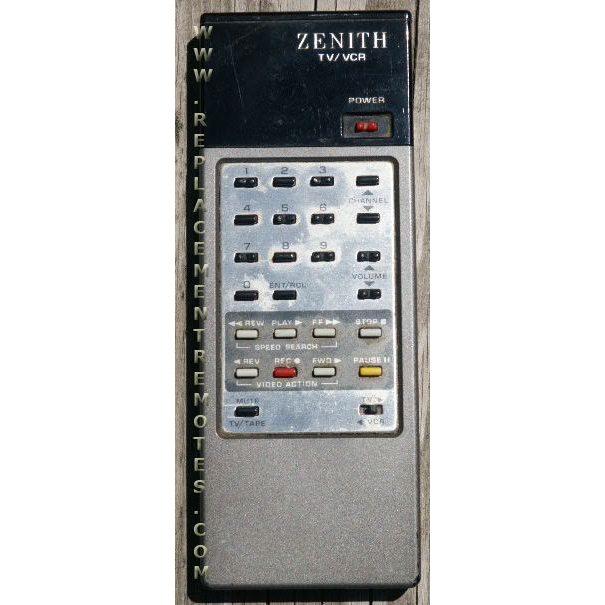 Zenith 12491 TV Remote Control