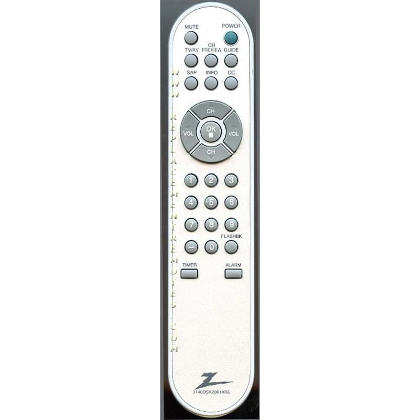 Control remoto para TV Zenith 3140OSKZ001AR6