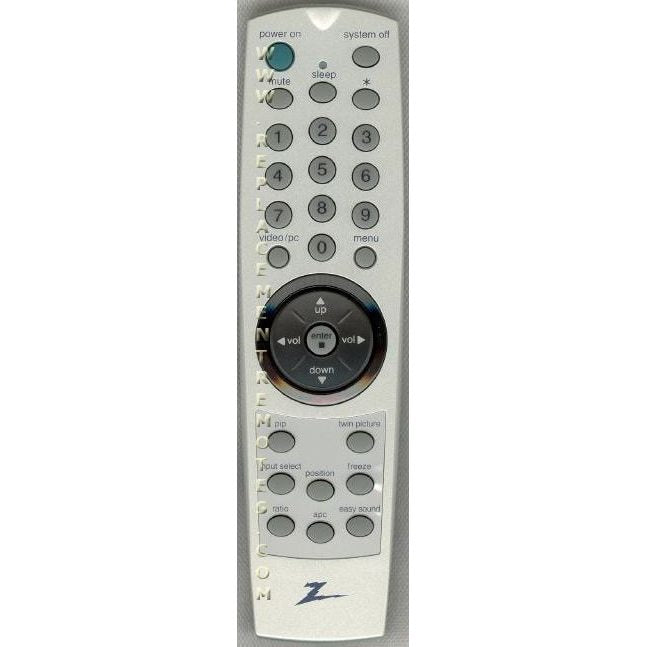Control remoto para TV Zenith 6710V00042H
