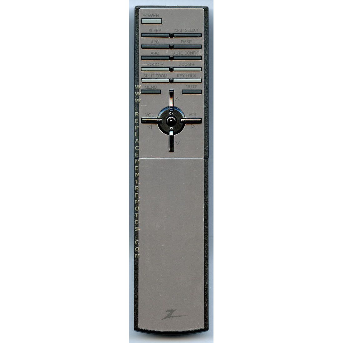 Control remoto para TV Zenith 6710V00092Z