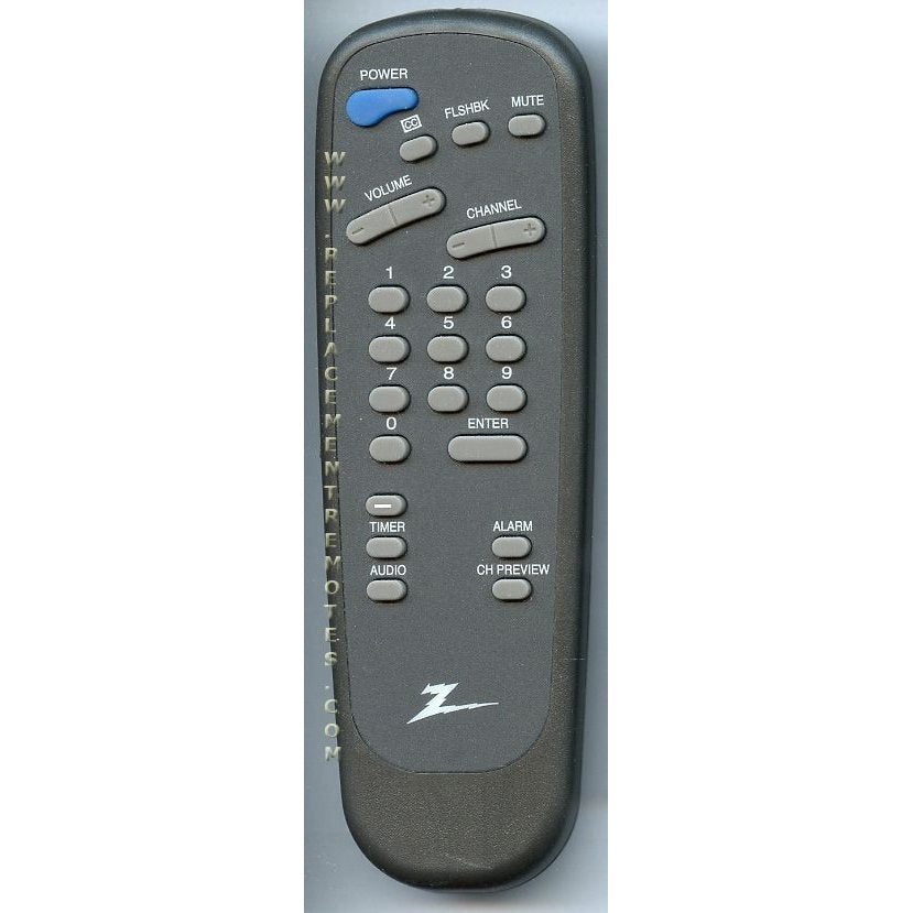 Zenith 6710V00108N TV Remote Control