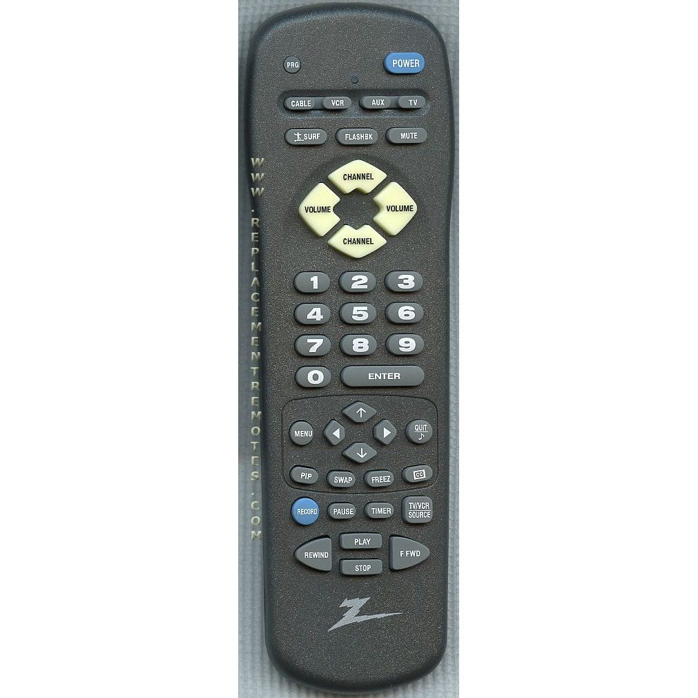 Zenith 6710V00121B TV Remote Control