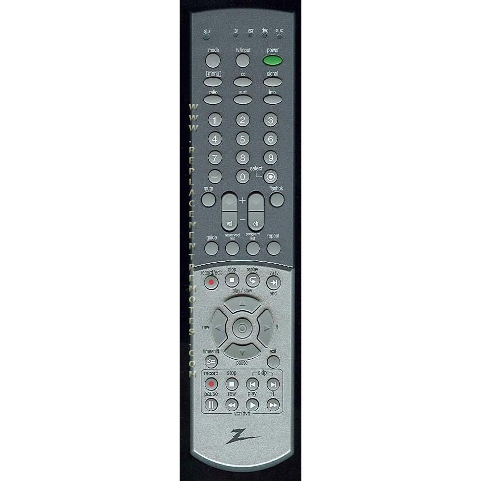 Control remoto para DVD/VCR Zenith 6711R1N130A