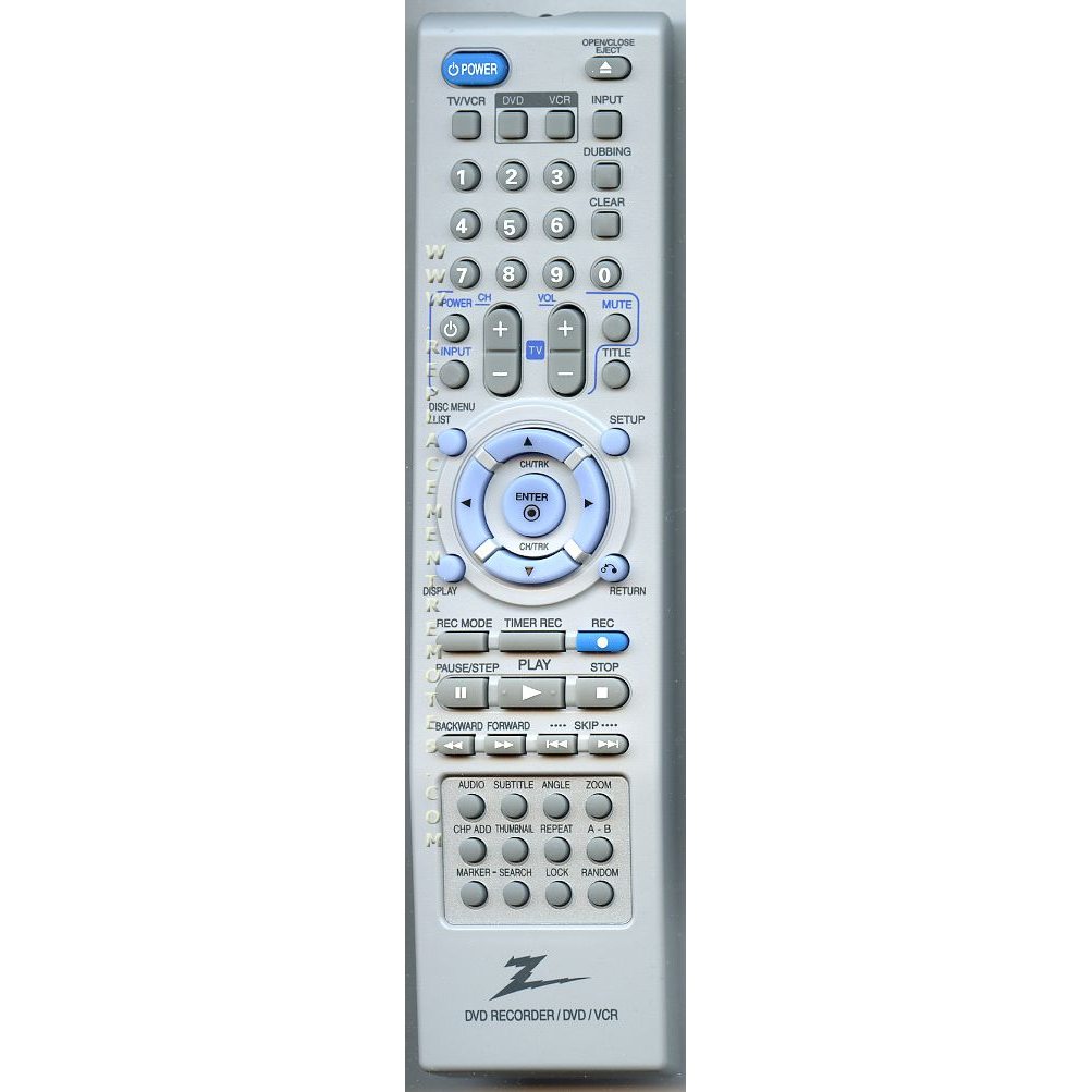 Control remoto DVDR Zenith 6711R1N150B