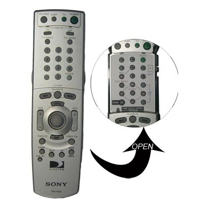 Control remoto para TV Zenith 6711R2N123A