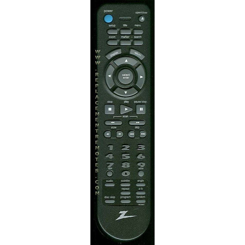 Control remoto para TV Zenith DVD333