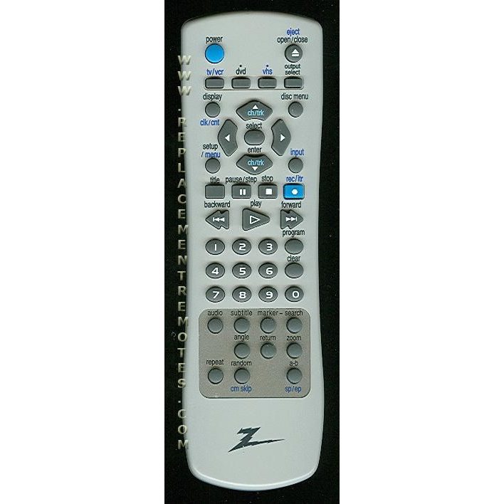 Control remoto para DVD/VCR Zenith HS34