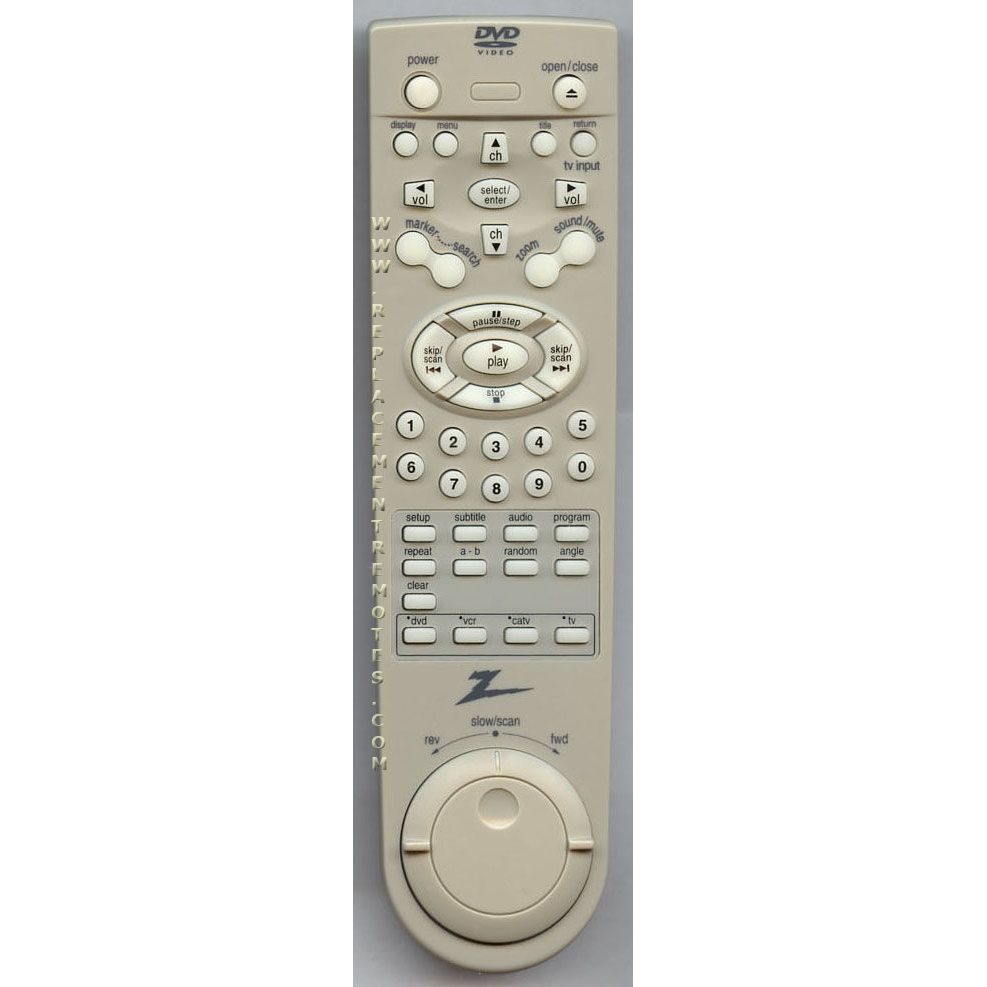 Control remoto de DVD Zenith MBR281
