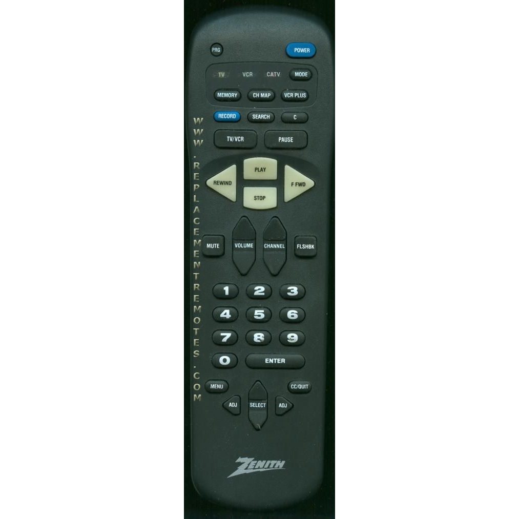 Control remoto para videograbadora Zenith MBR337002