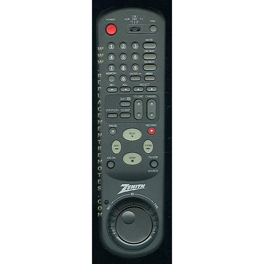 Control remoto para videograbadora Zenith MBR4257