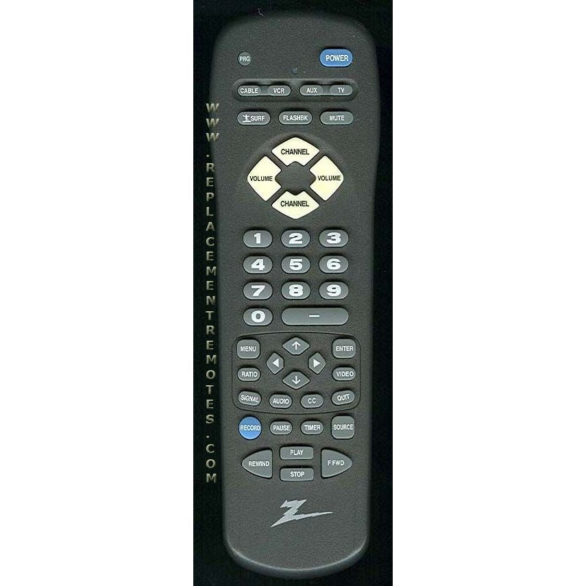 Zenith MBR4286 TV Remote Control