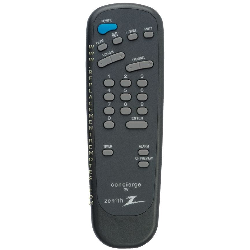Zenith SC692A Guest TV Remote Control