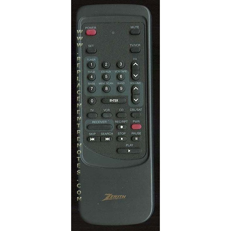 Control remoto para TV Zenith ZEN8763