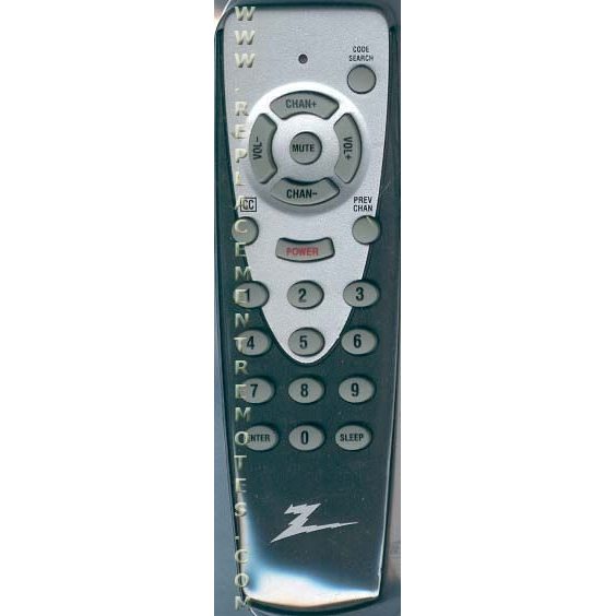 Zenith ZN110 TV Remote Control