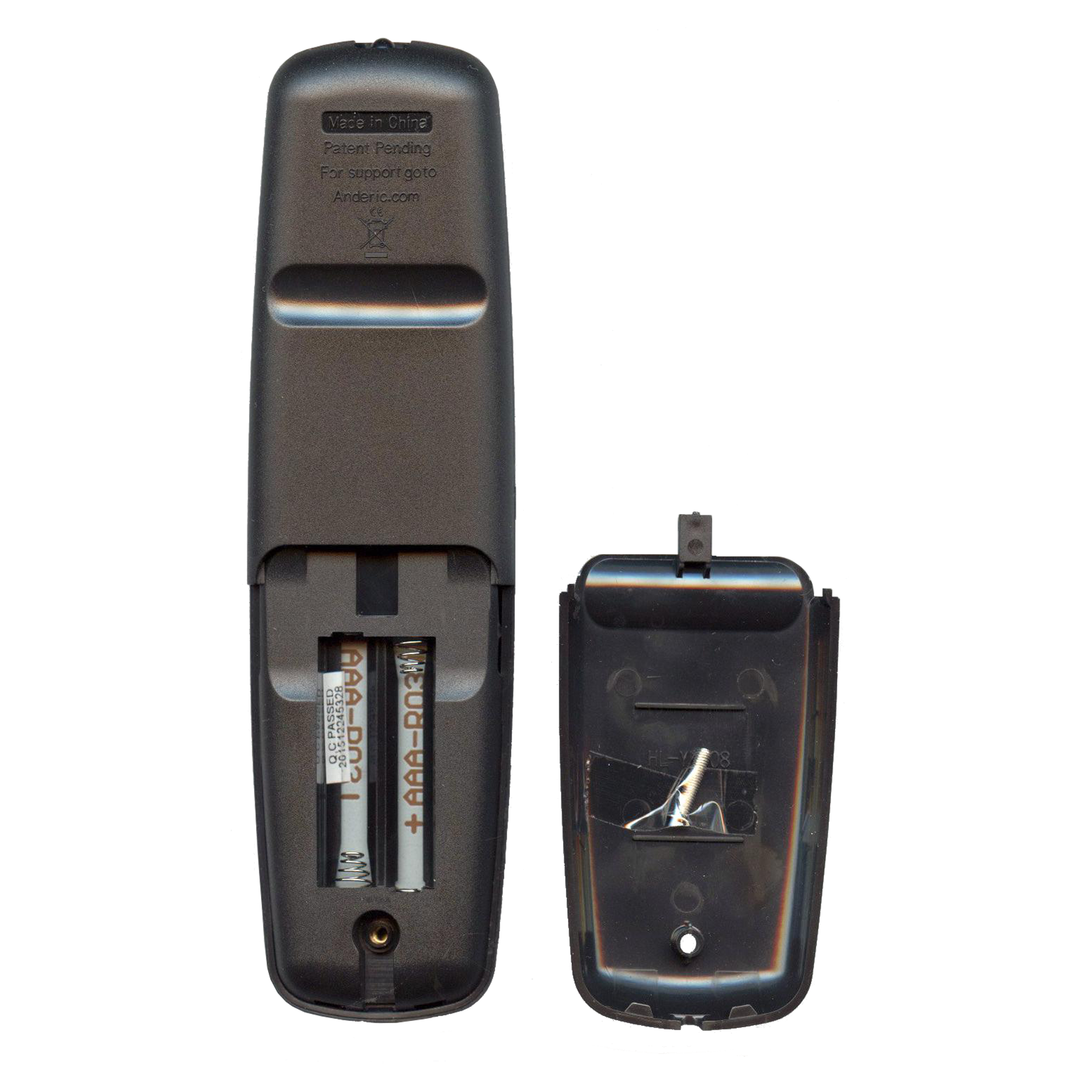 Anderic Hospitality 2-Device Universal Remote Control for TVs and Cable/Satellite/STB Boxes - RRH100